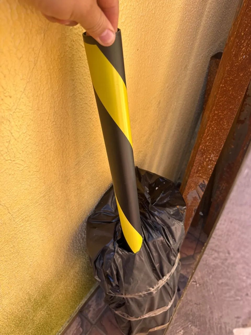 Postinhos zebrados divisor ou segurança  - Foto 2