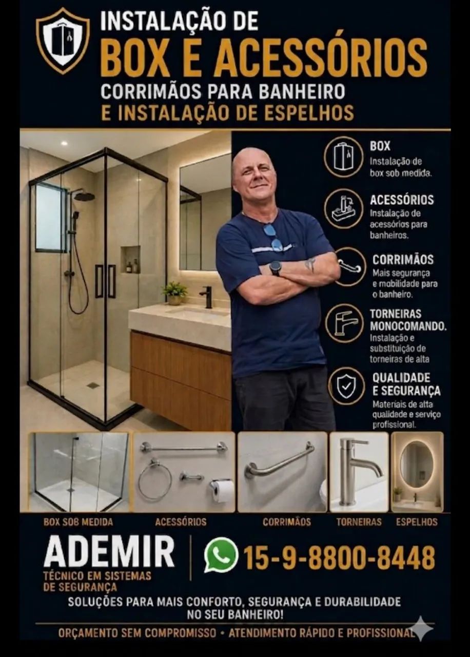 Montagem e manutenção box - Foto 4