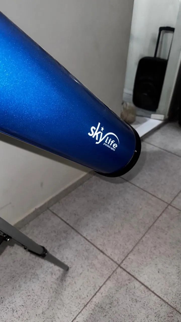 Telescópio Refletor sky life 140 mm   - Foto 4