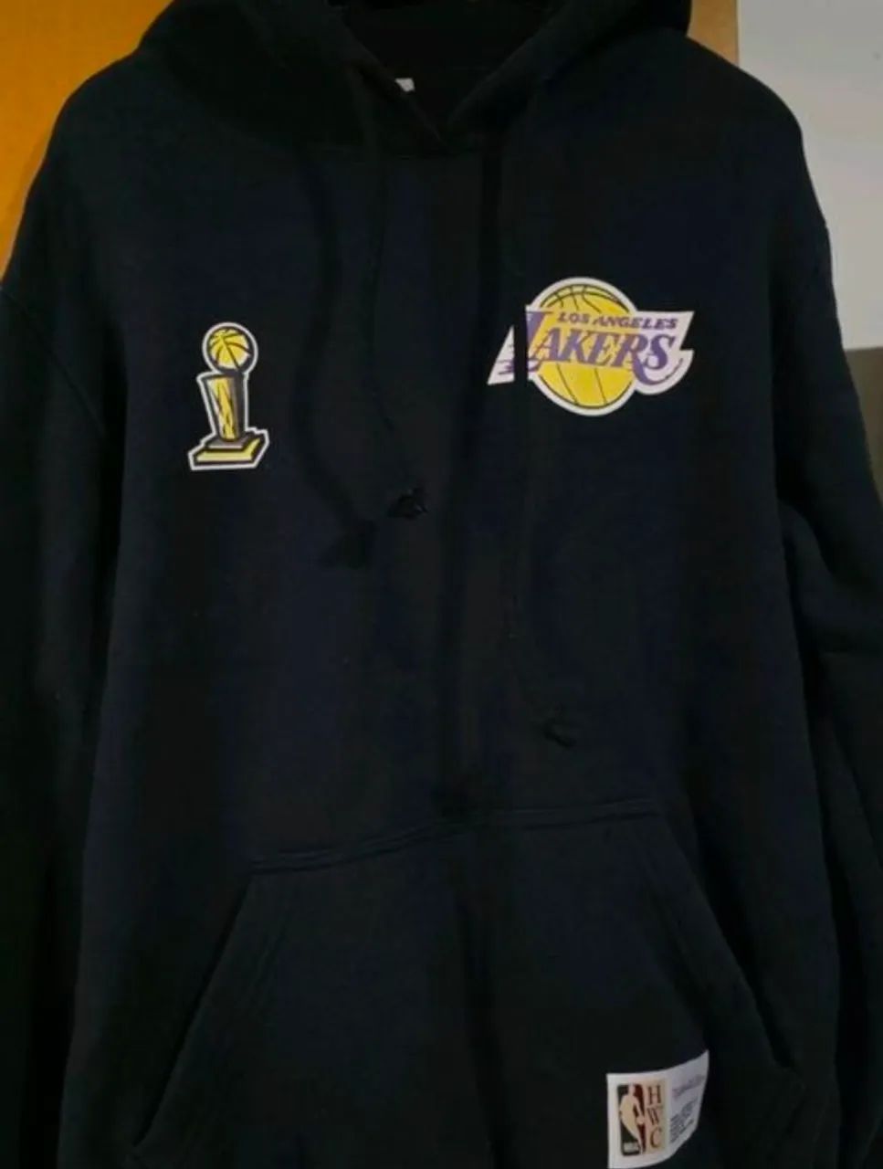 moletom mitchell & ness lakers p