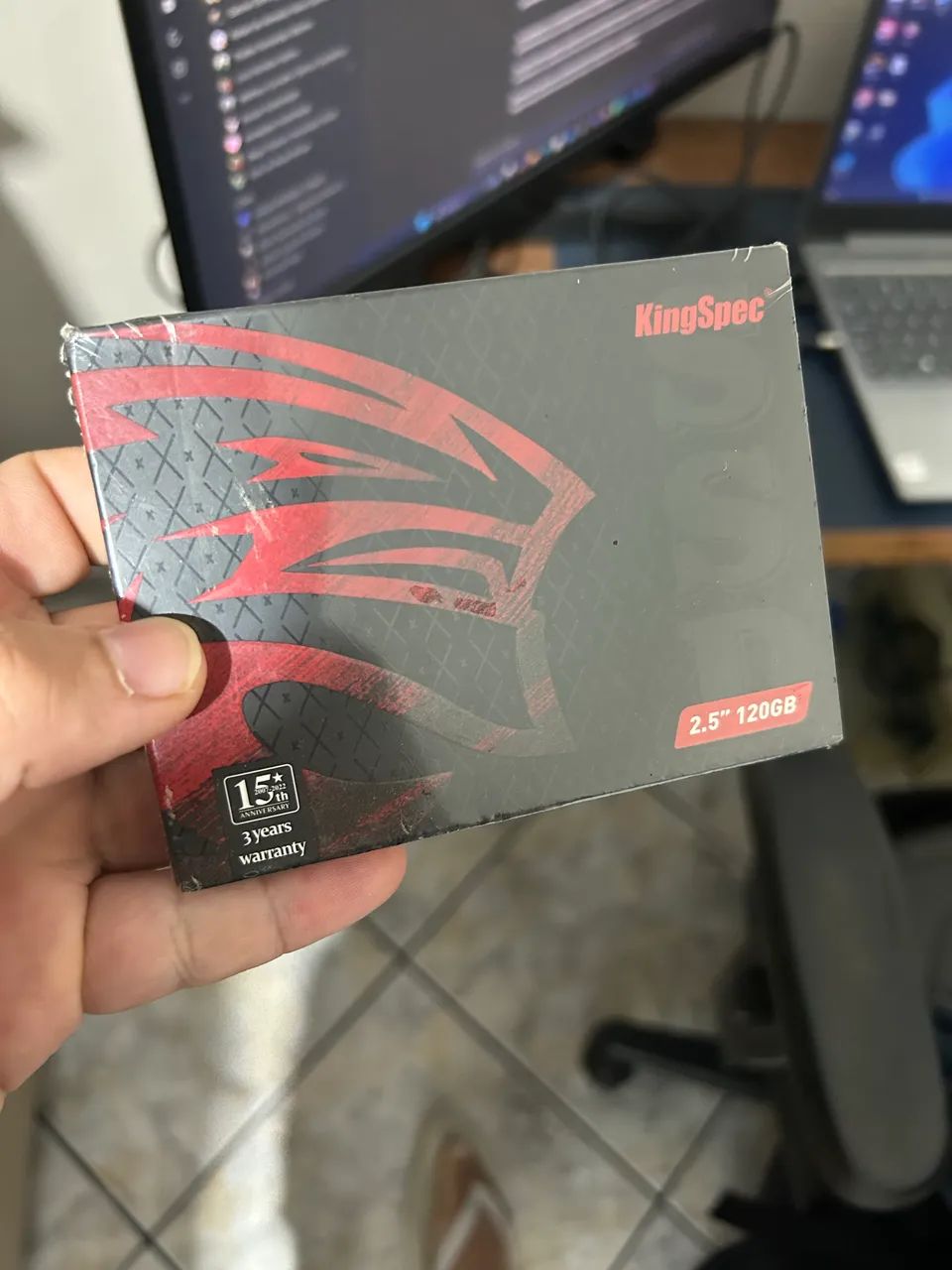 SSD KingSpec Sata 120GB - Foto 3