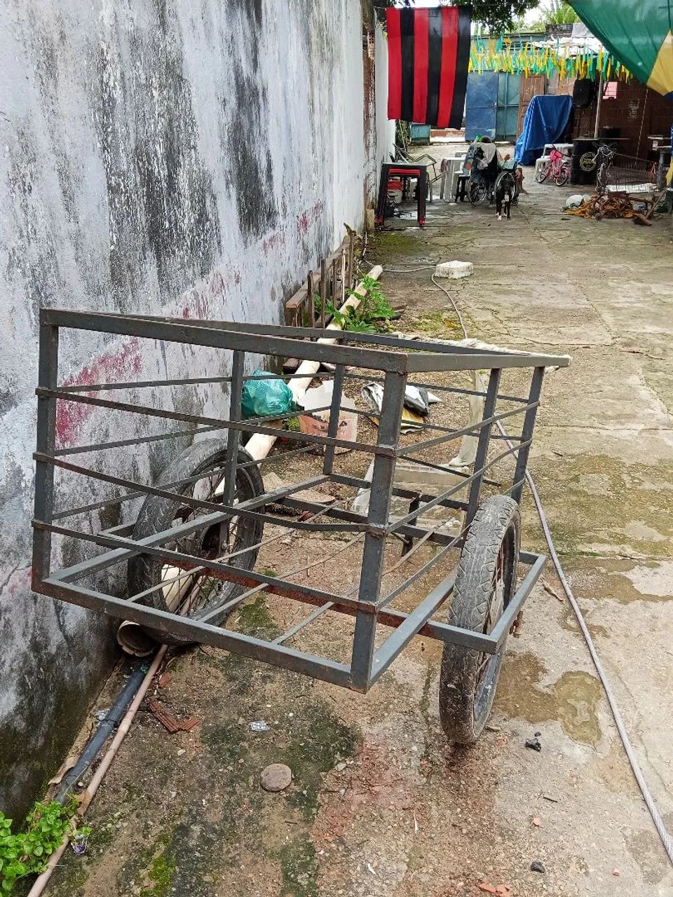 Carrocinha carrinho de prestanista 