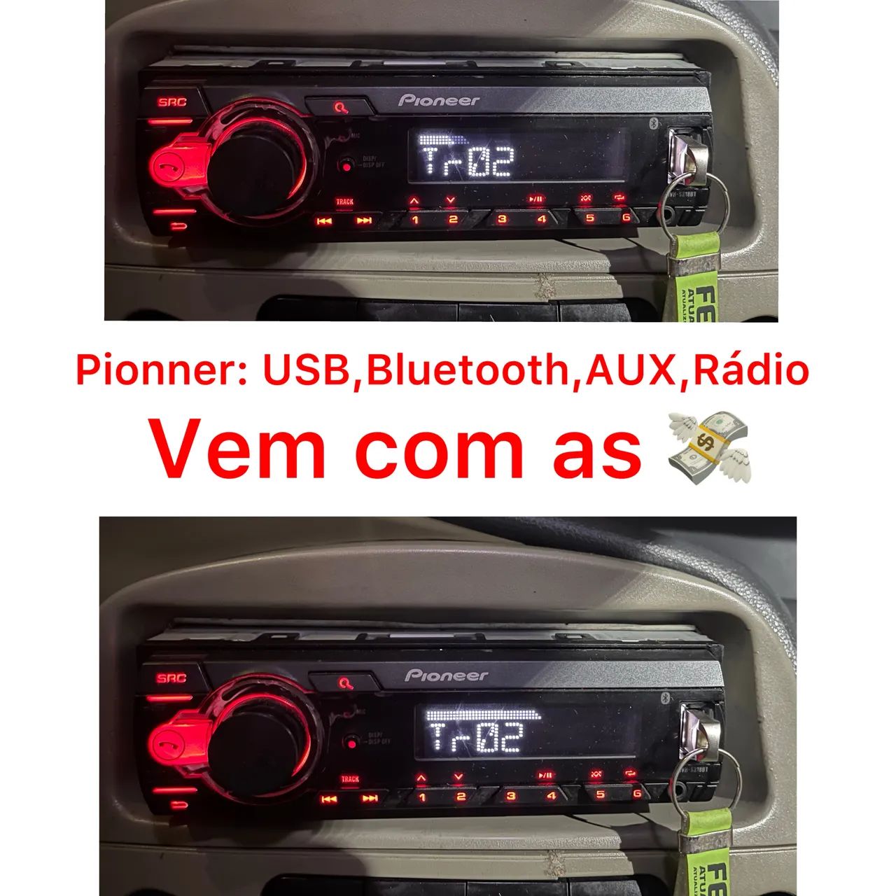 Aparelho de som Pionner 