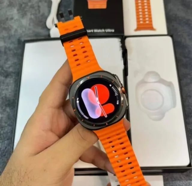 Smartwatch Samsung Galaxy Watch Ultra 47mm, W7 Ultra Com Tela Amoled Novo na Caixa!!! - Foto 2