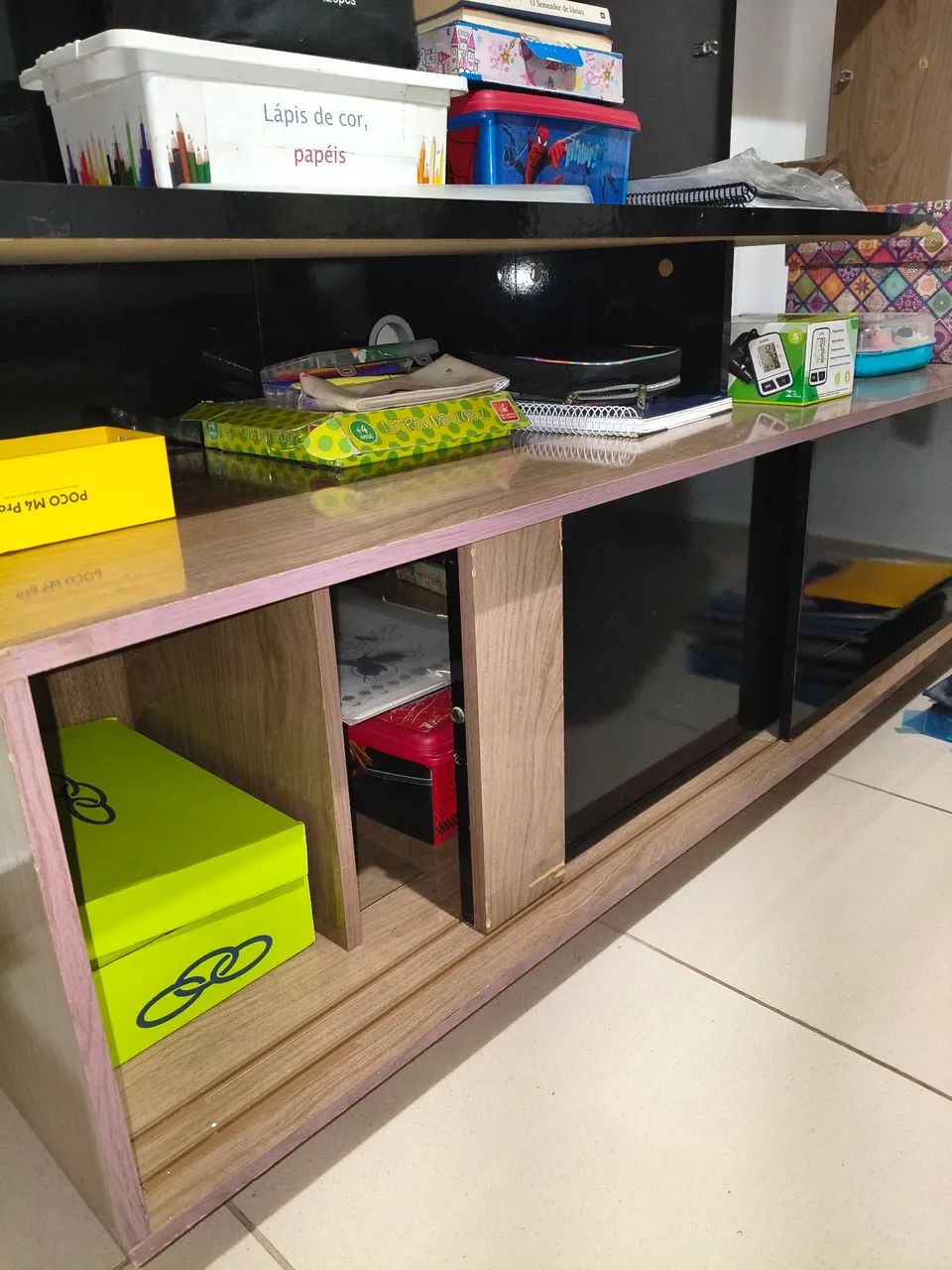 Rack com painel de tv design moderno em MDF  - Foto 2