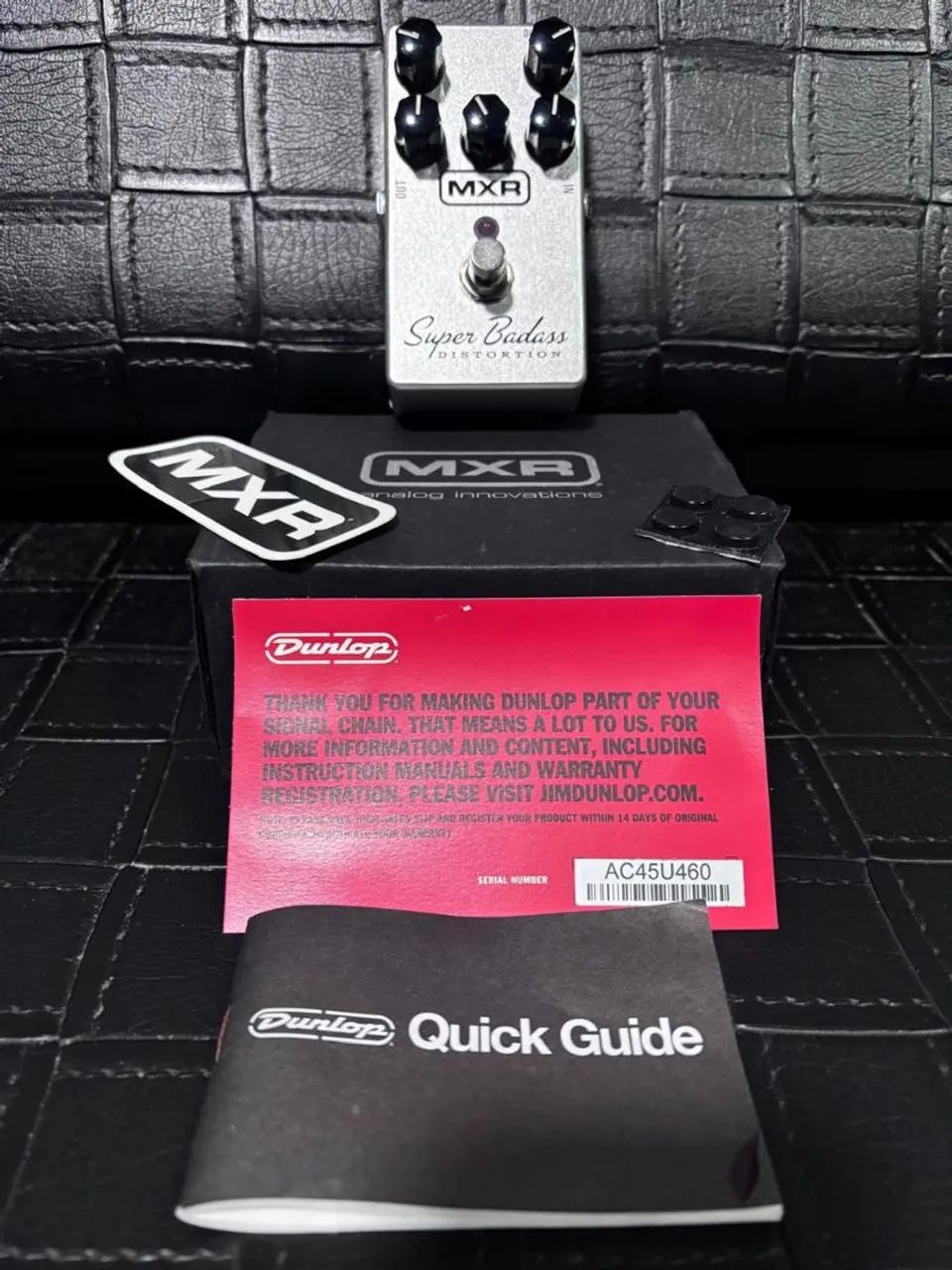 Pedal MXR Distortion Super Badass M75 - Foto 2