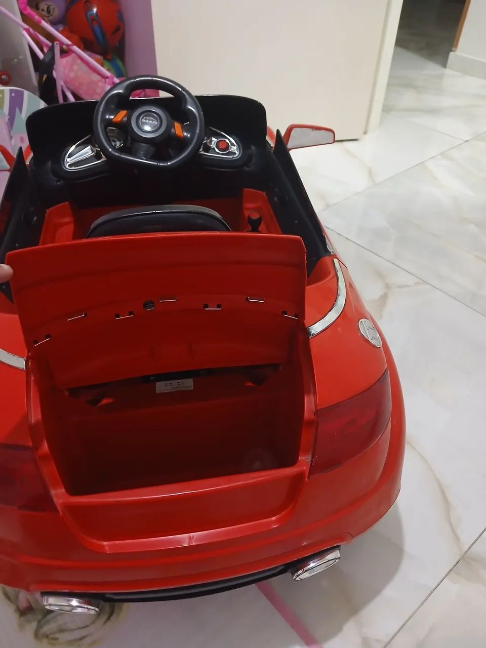 Carrinho elétrico com controle remoto  - Foto 5