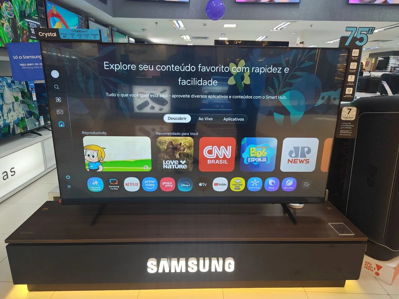 Queima de estoque Tv Samsung 85 4k $ 6.599,00 - Foto 4