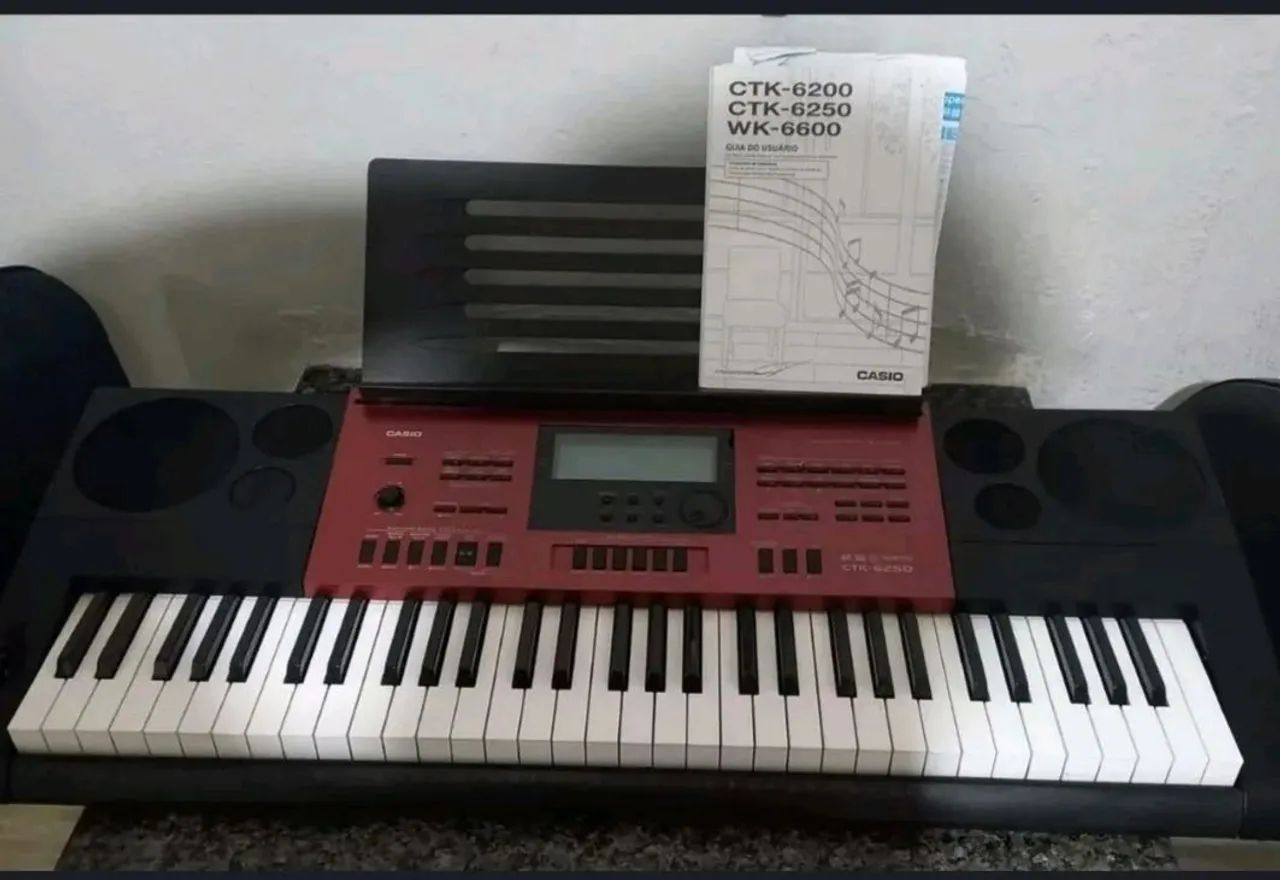Teclado casio ctk 6250