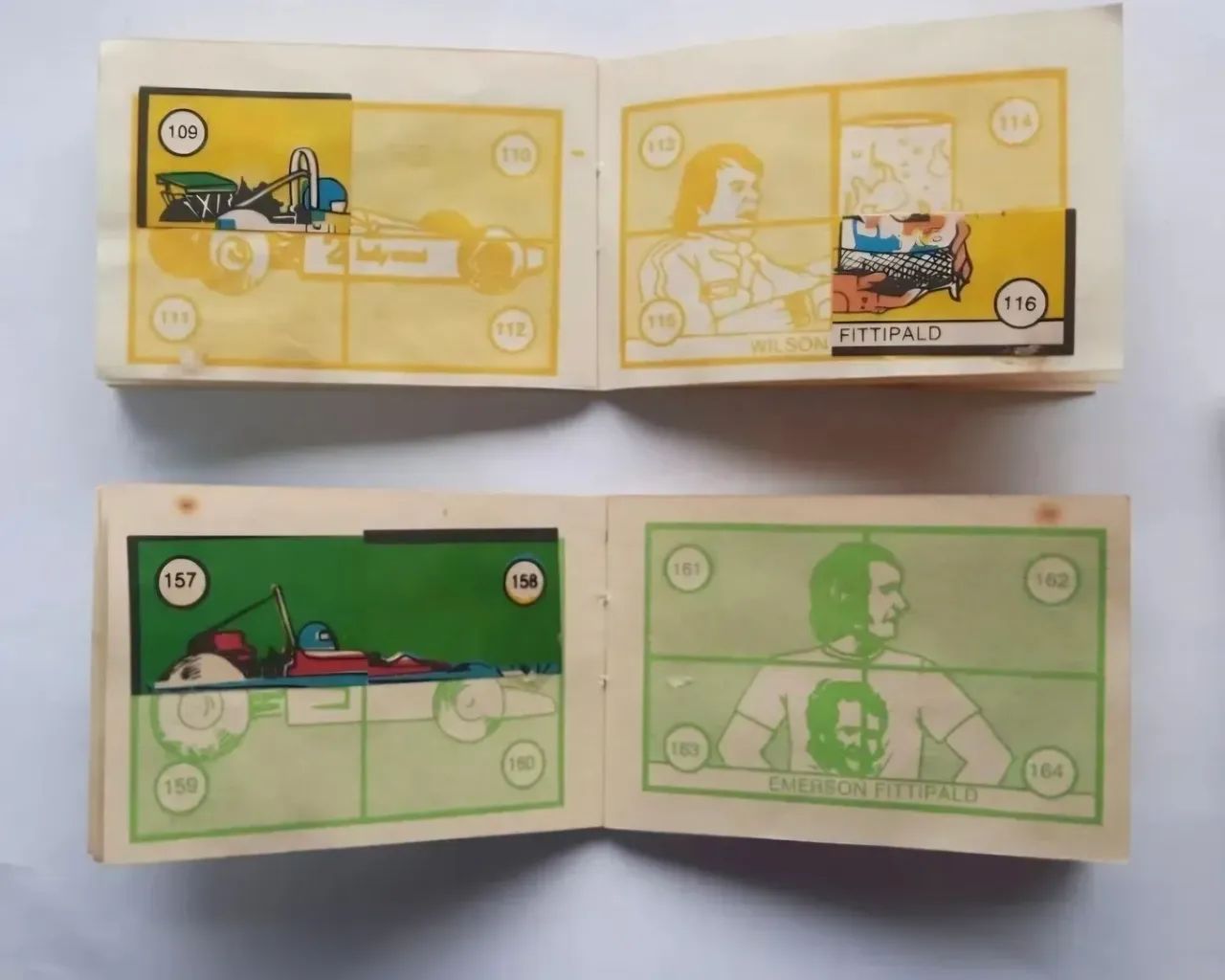 Álbuns De Prêmios Coleção Interlagos Anos 70 + Envelope + Figurinhas<br>Com Envelopes (Usado) - Foto 5