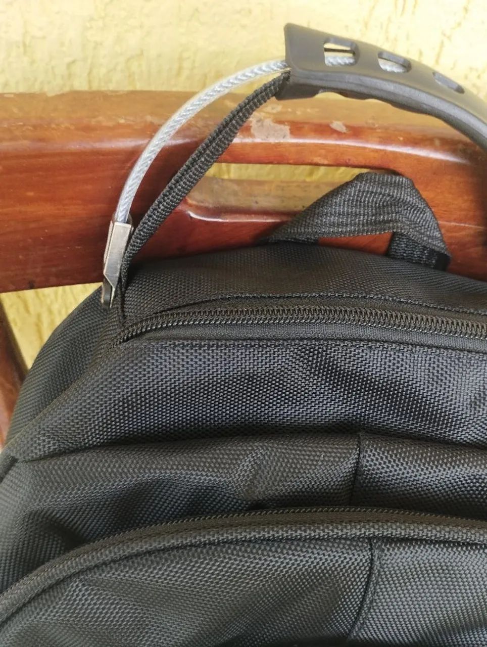 Mochila Swiss preta Grande  - Foto 5