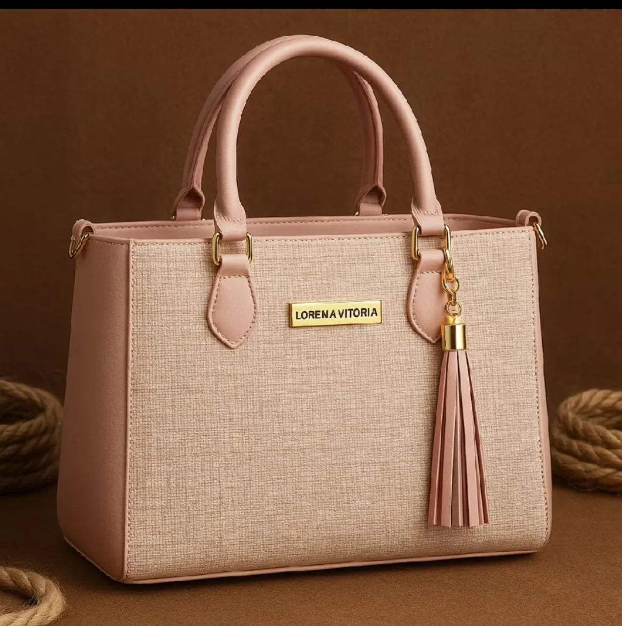  Bolsa Feminina Lorena Vitória Premium - Elegância e Sofisticação!  - Foto 2