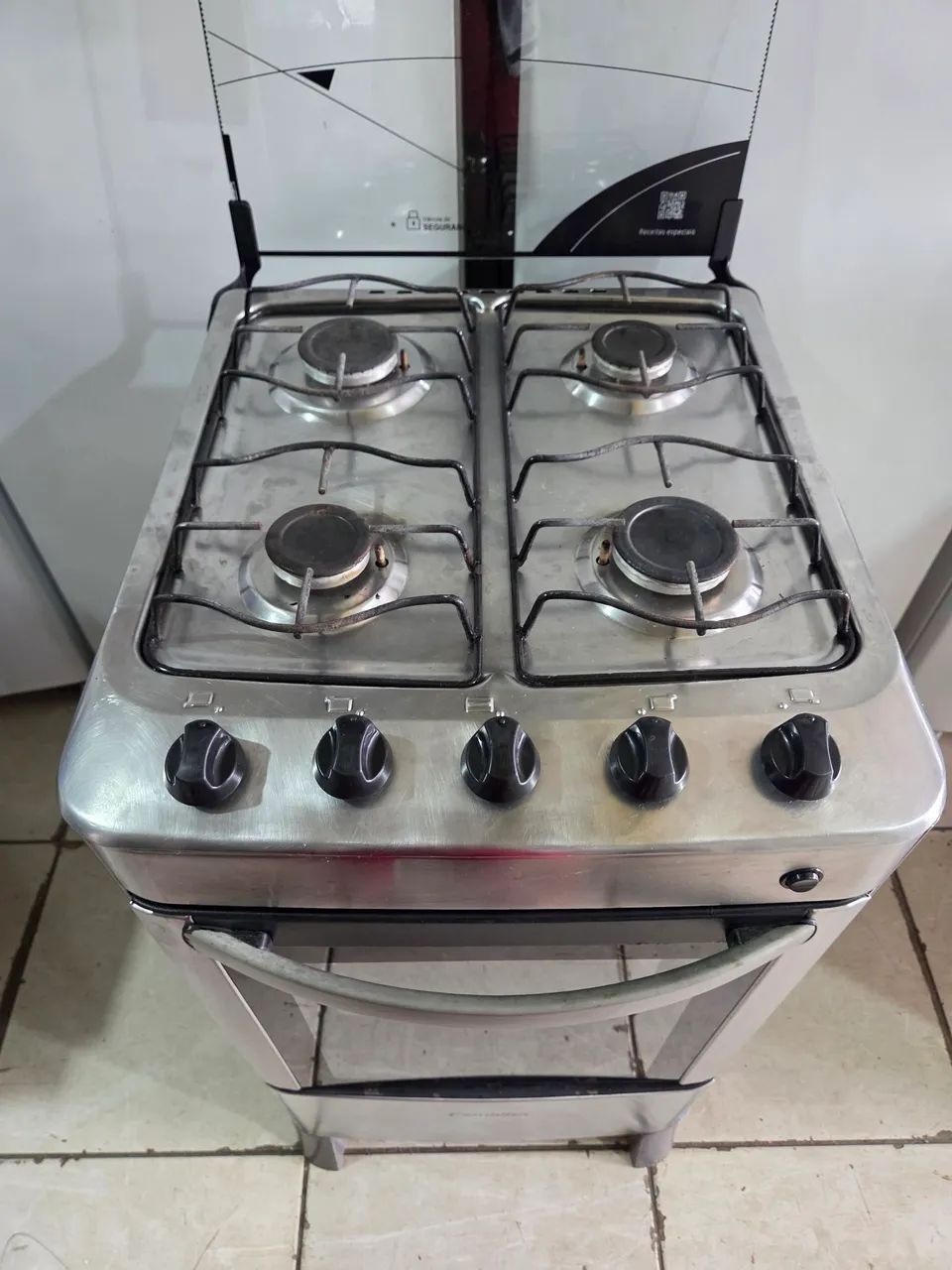 Fogao esmaltec 4 bocas inox  - Foto 5