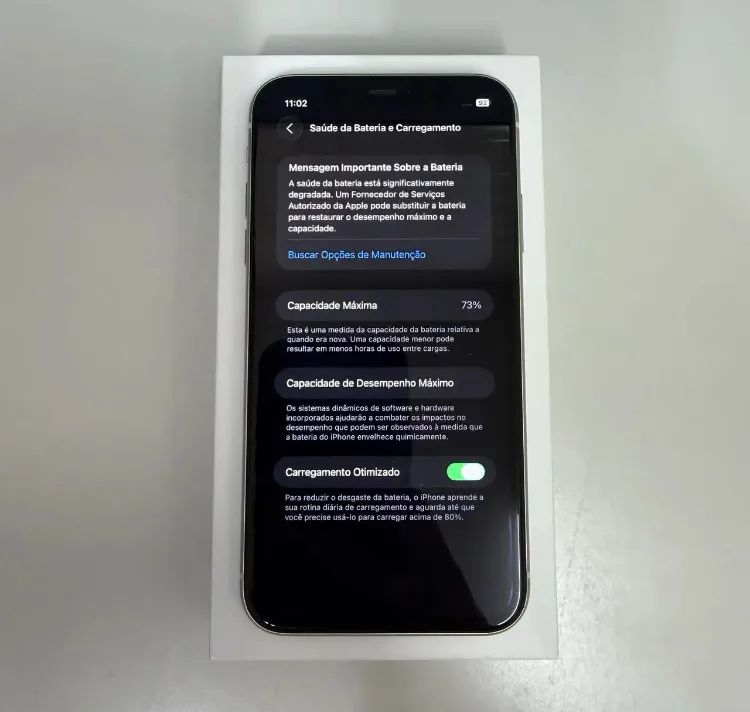IPHONE 11 64GB BRANCO PÉROLA ÚNICO DONO COM CAIXA  - Foto 5