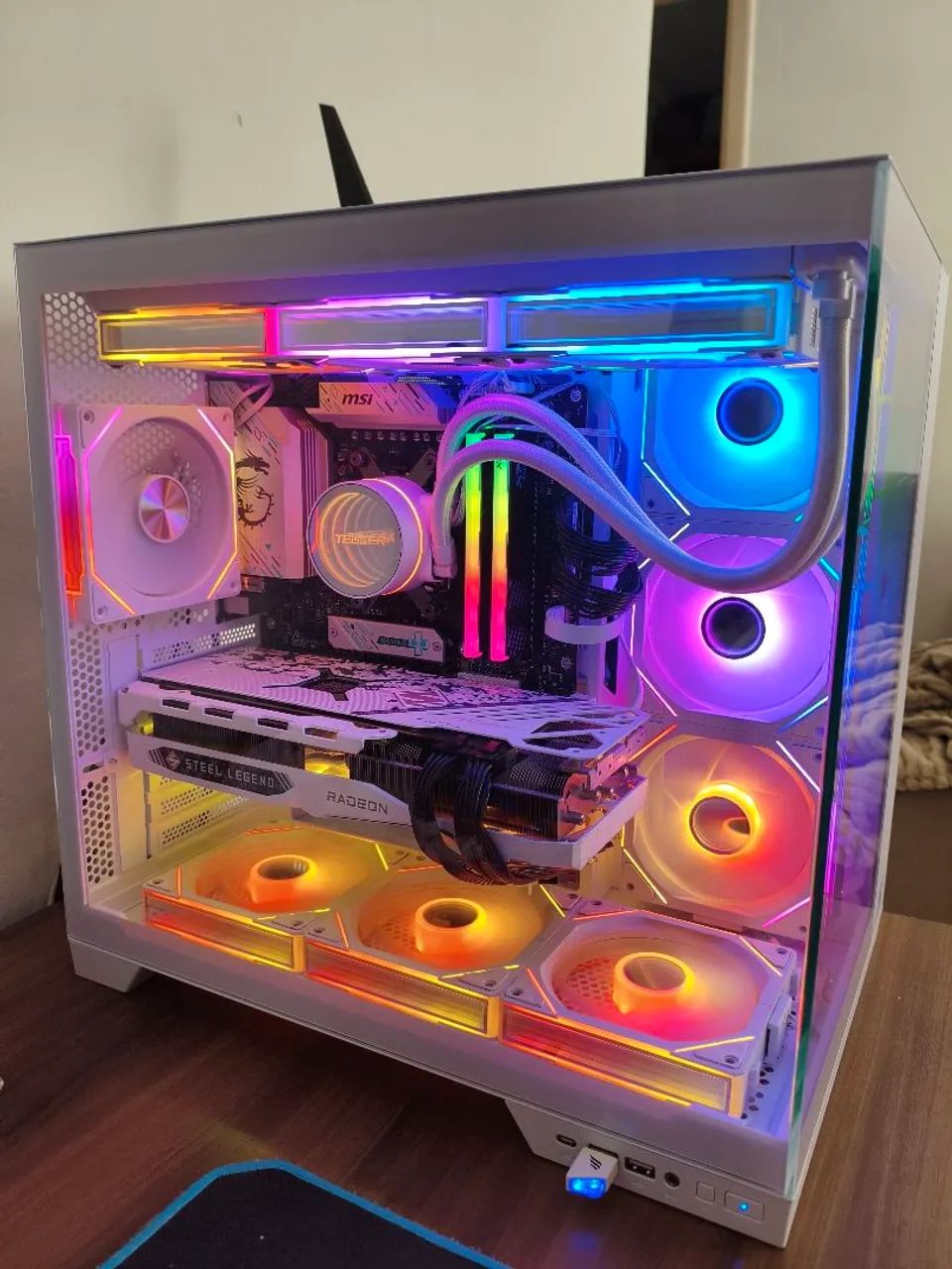 Pc gamer Ryzen 7 9800x3d RX 7900 GRE - Foto 3