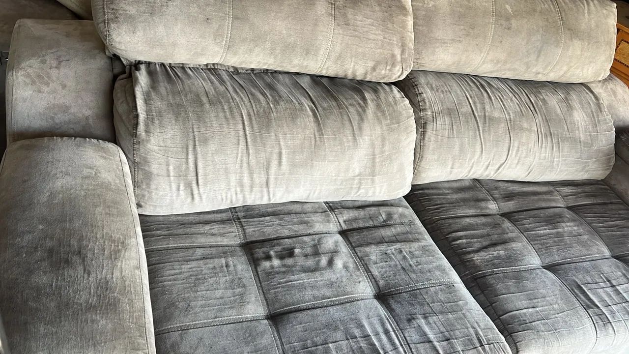Sofá Retrátil e Reclinável 4 Lugares Muito Confortável - Foto 2