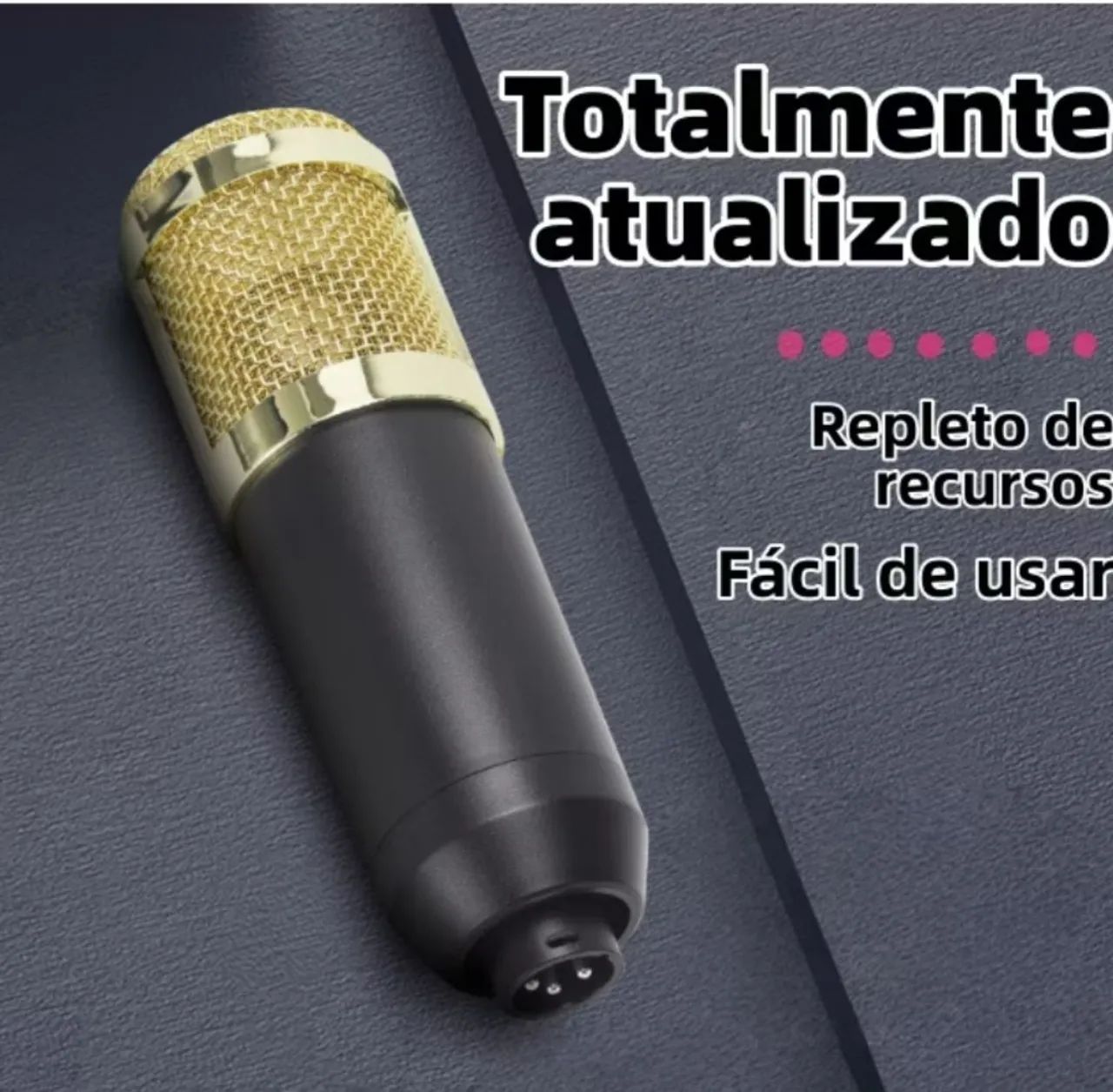 Microfone Condesador Profissional Colibeu Bm800 - Foto 5
