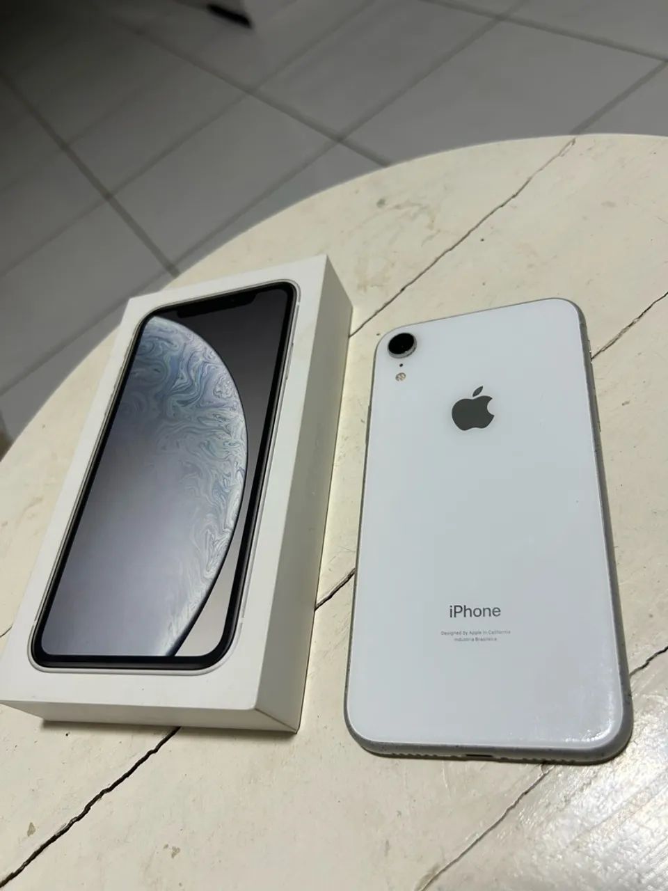 iPhone XR Branco 128GB + Caixa Original - Foto 4