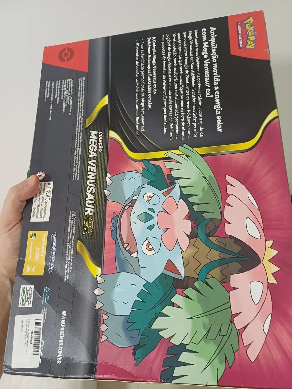 Box mega venusaur ex pokemon tcg - Foto 2