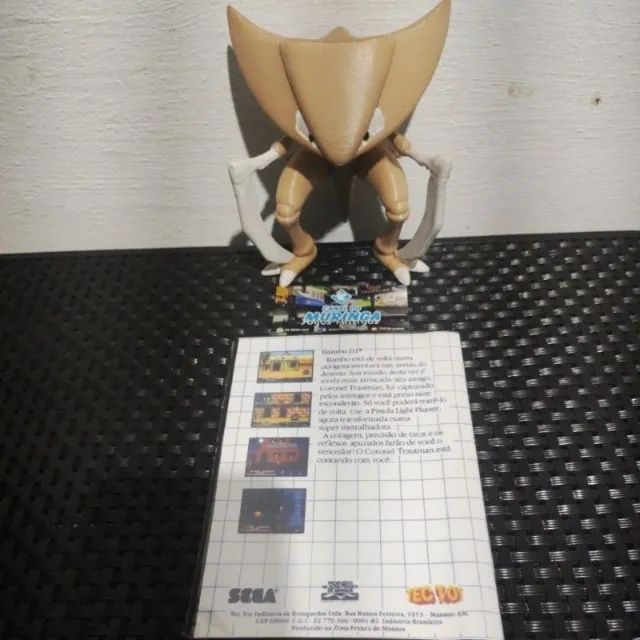Rambo III - Original - Tectoy - Master System - Caixa de plástico padrão Sega - Foto 3