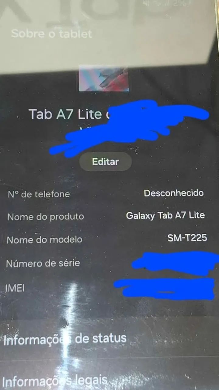 Tablet Samsung Tab A7 Lite 4G Com Chip Na Caixa - Guarulhos - Foto 2