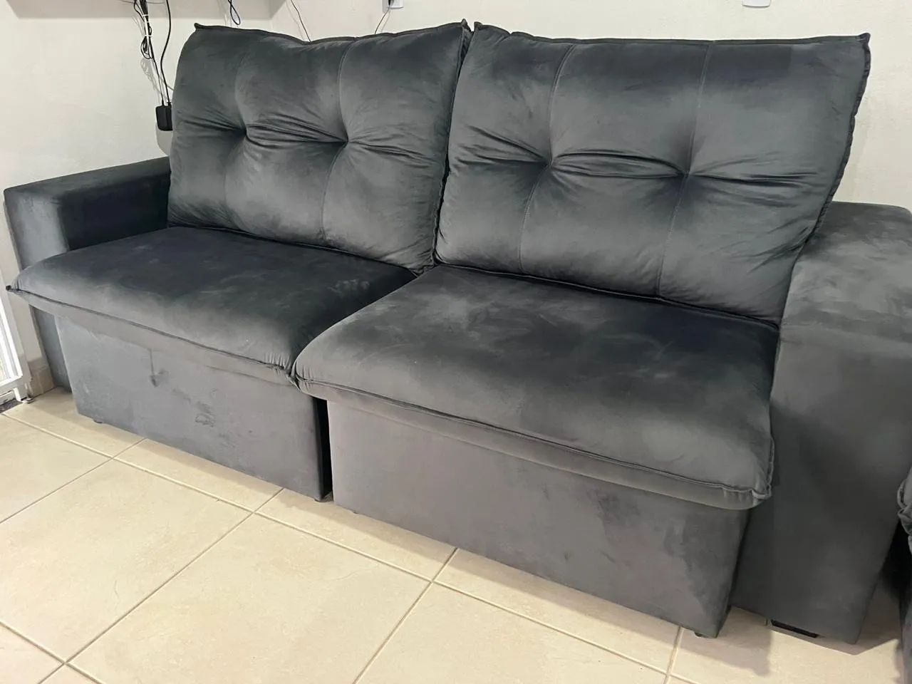 Vende-se sofá novo 3 meses de uso  - Foto 2