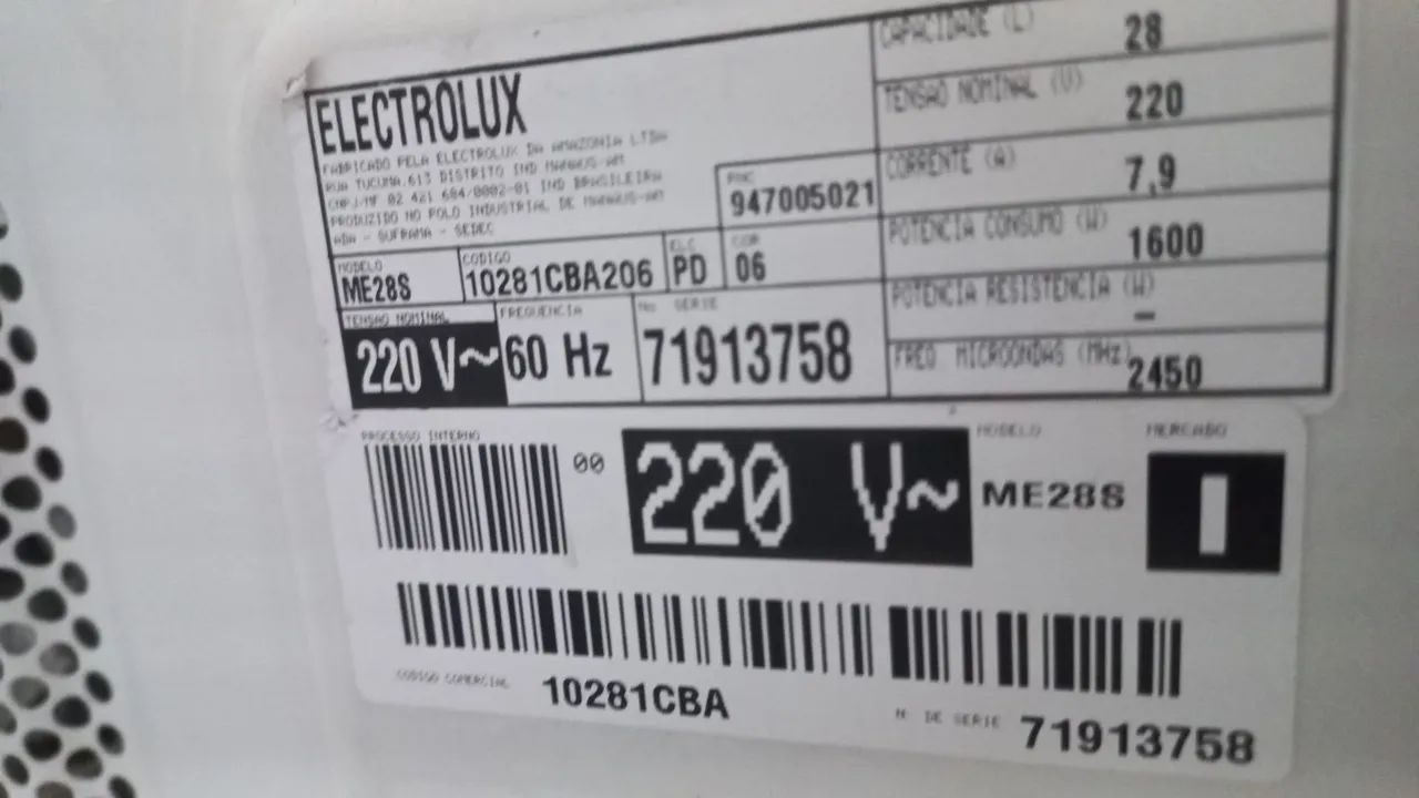*VENDO MICROONDAS ELECTROLUX* - Foto 3