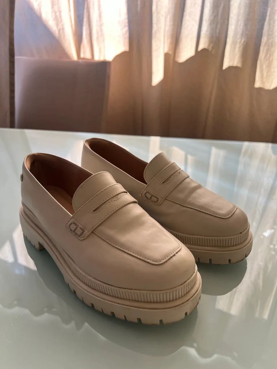 MOCASSIM OFF WHITE - TAMANHO 37  - Foto 3