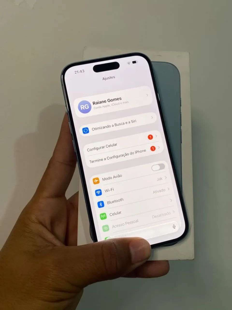 iPhone 16 128GB Verde | 88% Bateria | Caixa Original | R$ 4.100 - Foto 5