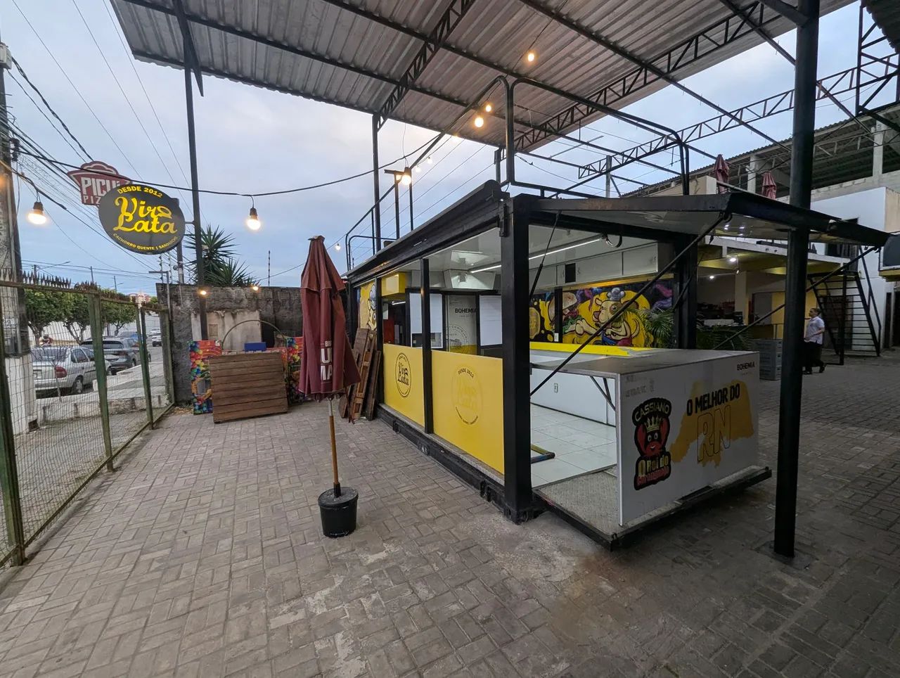 Container para alimentação 