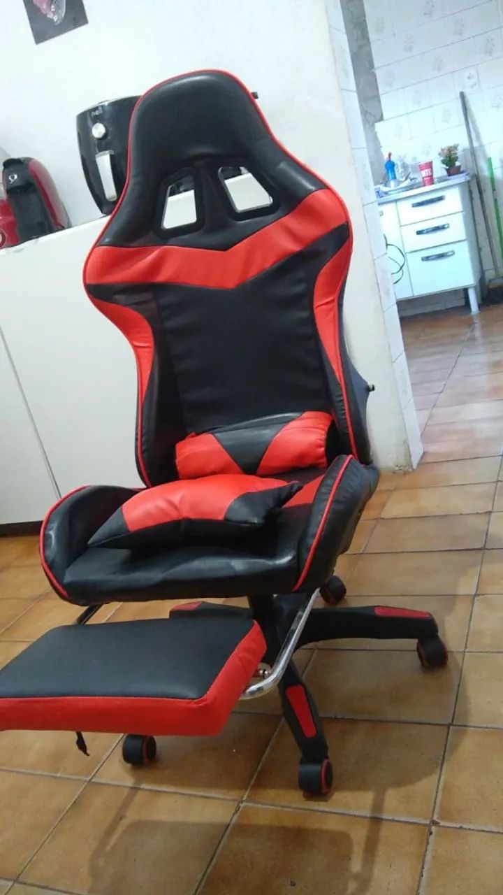 ? CADEIRA GAMER Racing - ÓTIMA PARA ESCRITÓRIO OU SETUP