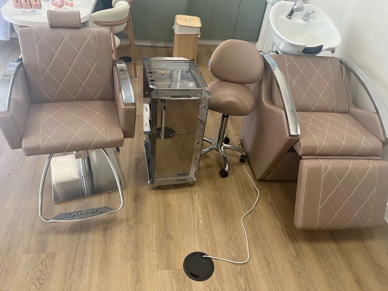 Moveis para salão com massageador 
