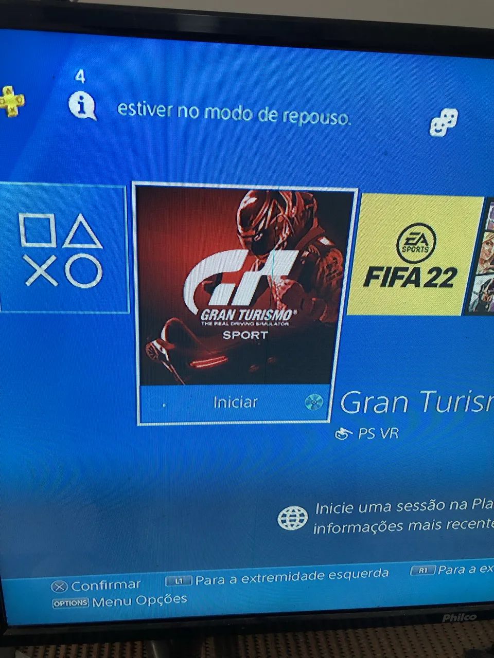 ps4 com jogos - Foto 4