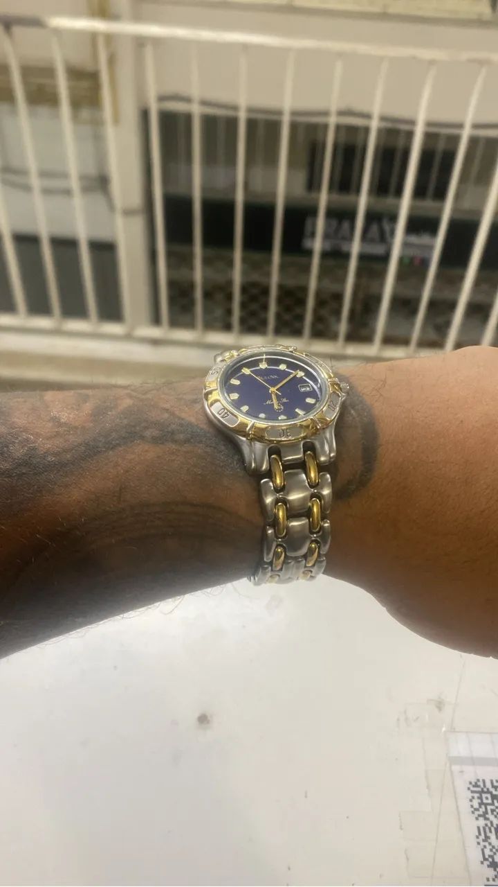 Bulova Marine estar. década 90  - Foto 3