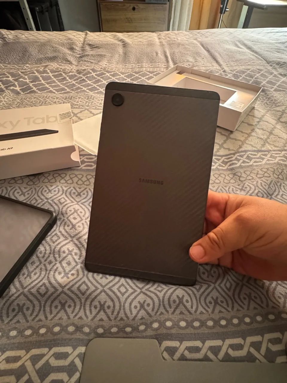Samsung Galaxy Tab A9 4G + Película Fosca, Skin e Capa - Foto 3