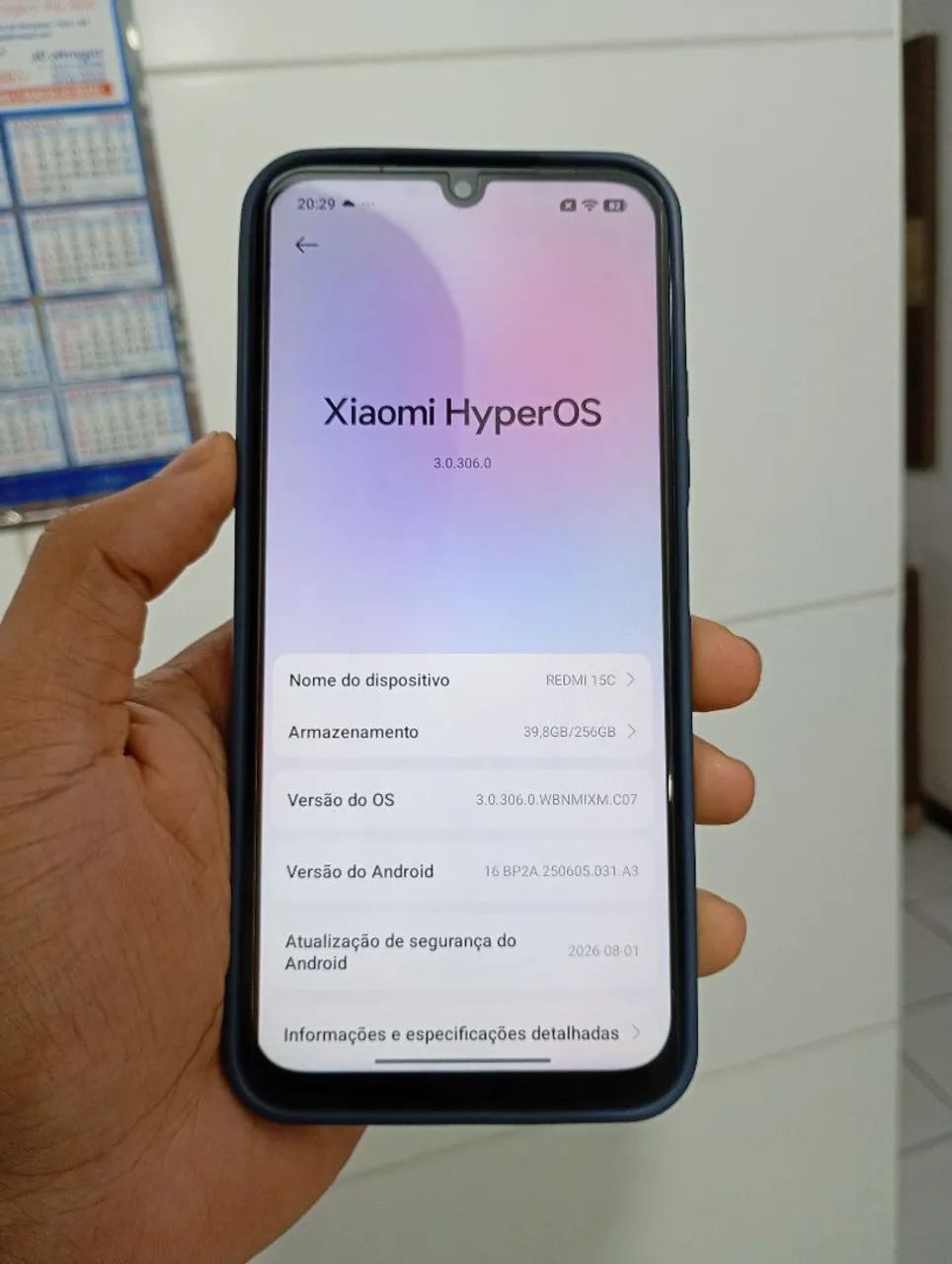 REDMI 15C NOVO NA CAIXA 