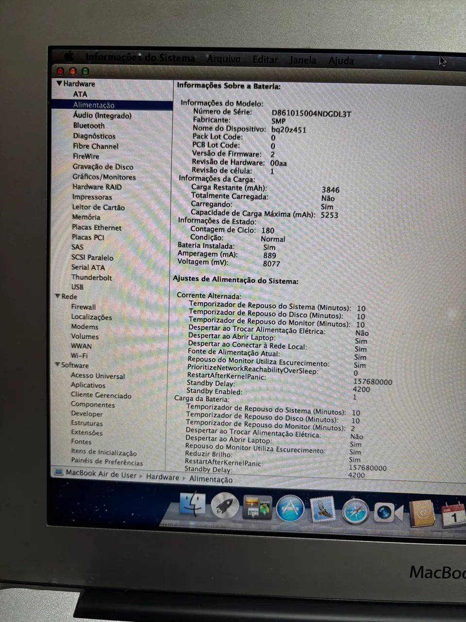 Apple Macbook air EMC 2471 i5 4GB SSD 128GB - Foto 5