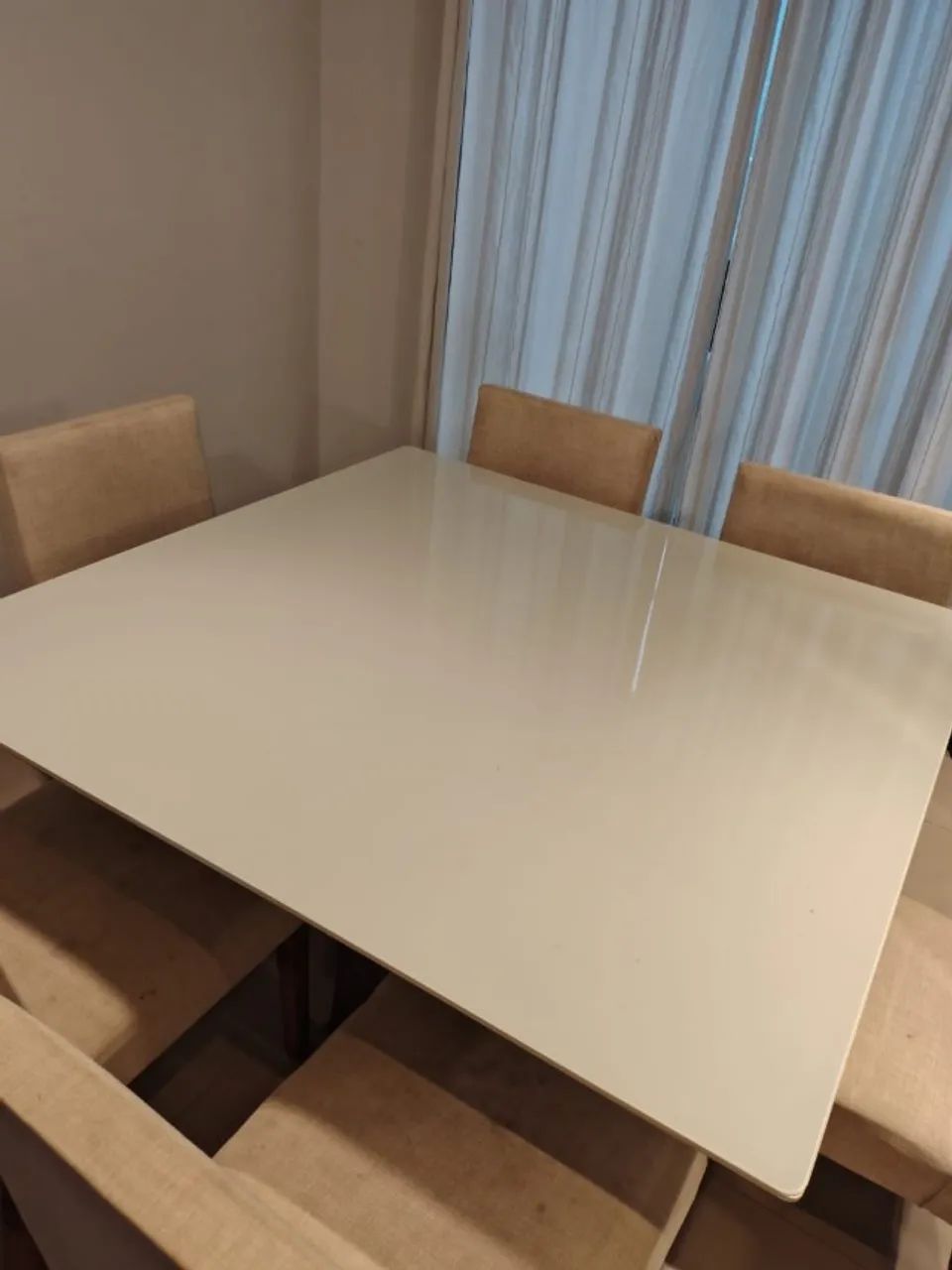 Mesa de jantar 6 lugares quadrada - Foto 2