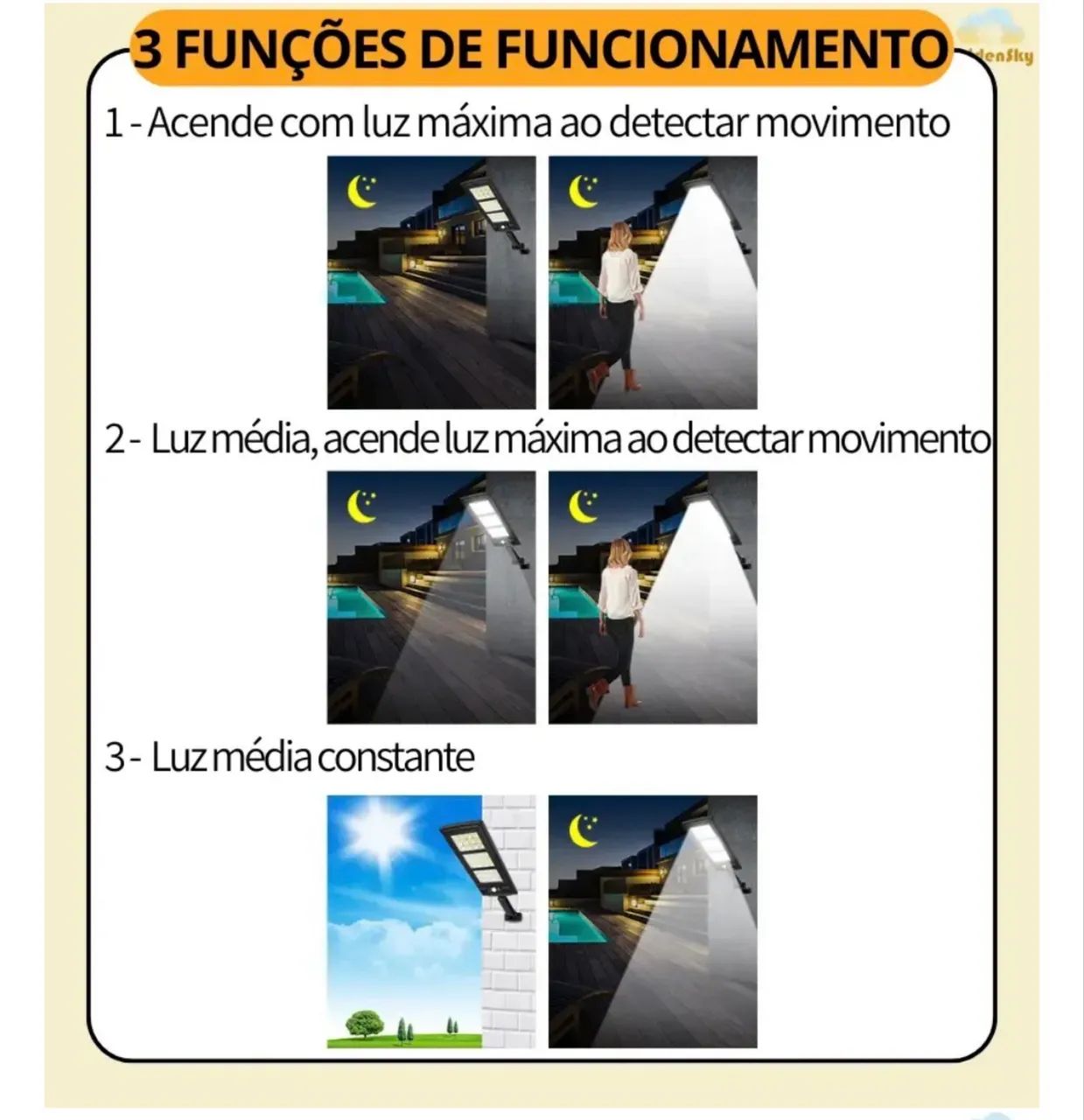 Luminárias Led - SOLAR - Foto 3