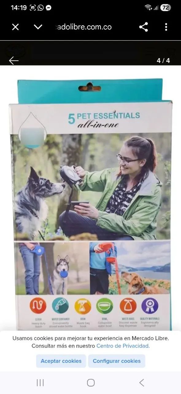 Colera para pets 5 em 1 - Foto 4