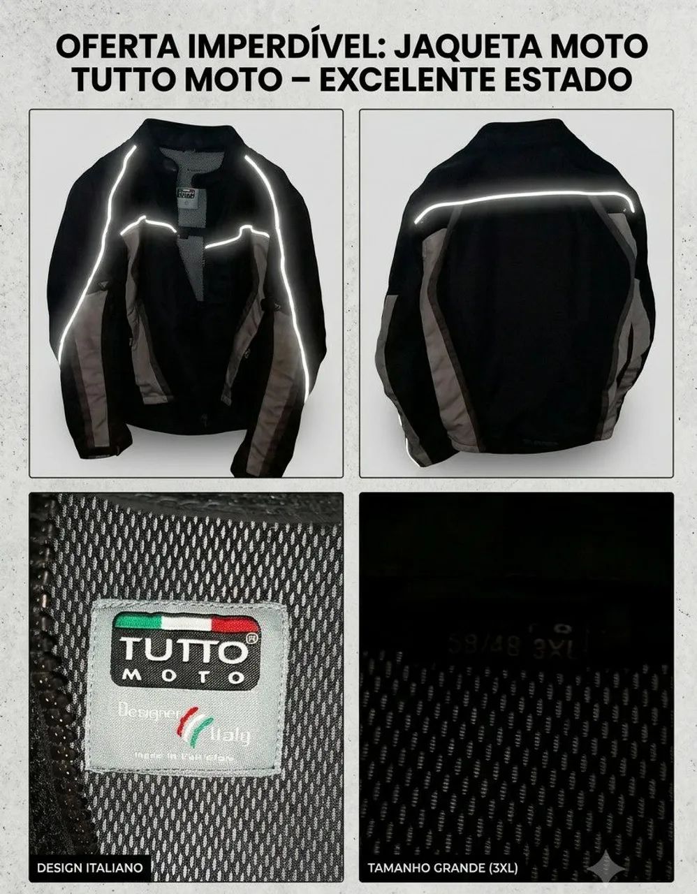 Jaqueta moto - Foto 2