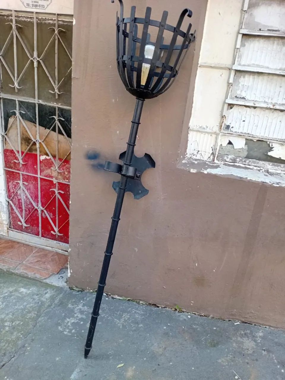 Toucheiro Medieval em ferro maciço. - Foto 2