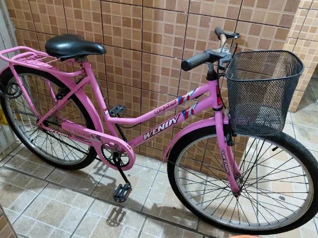 Bicicleta passeio feminina usada