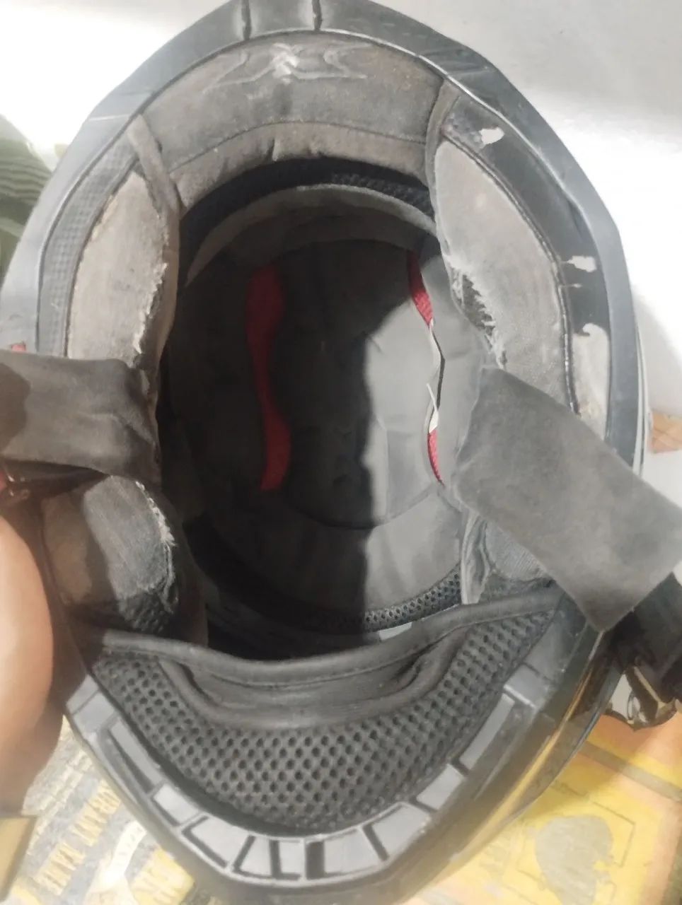 Capacete X11 com óculos  - Foto 4