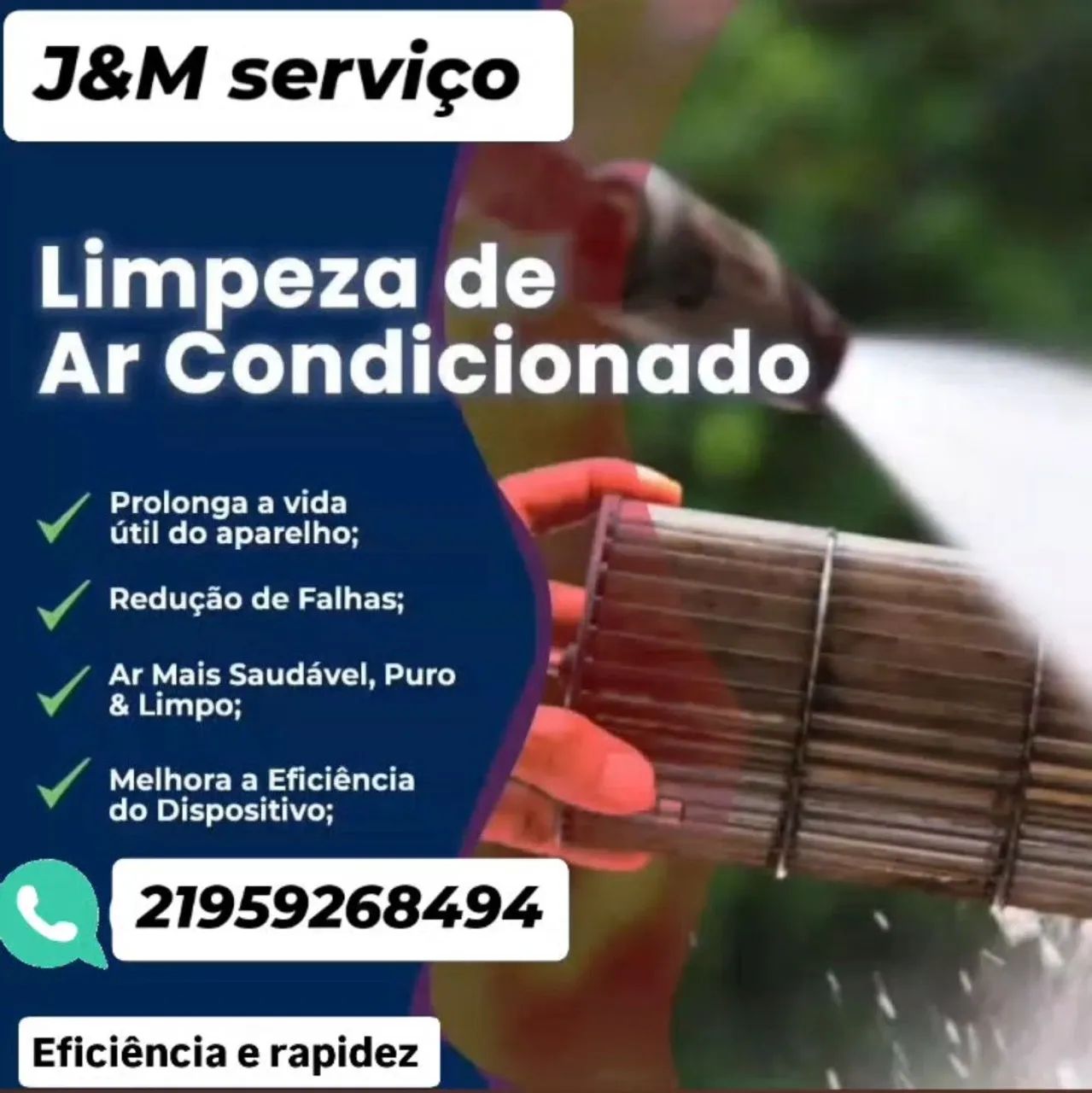 Limpeza de ar condicionado 