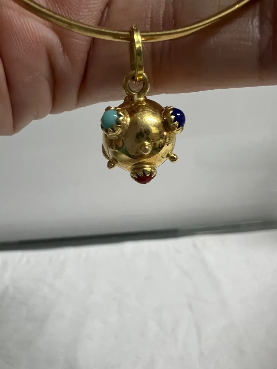 Pingente berloque  SPUTINICK - ouro 18 kl - Foto 5