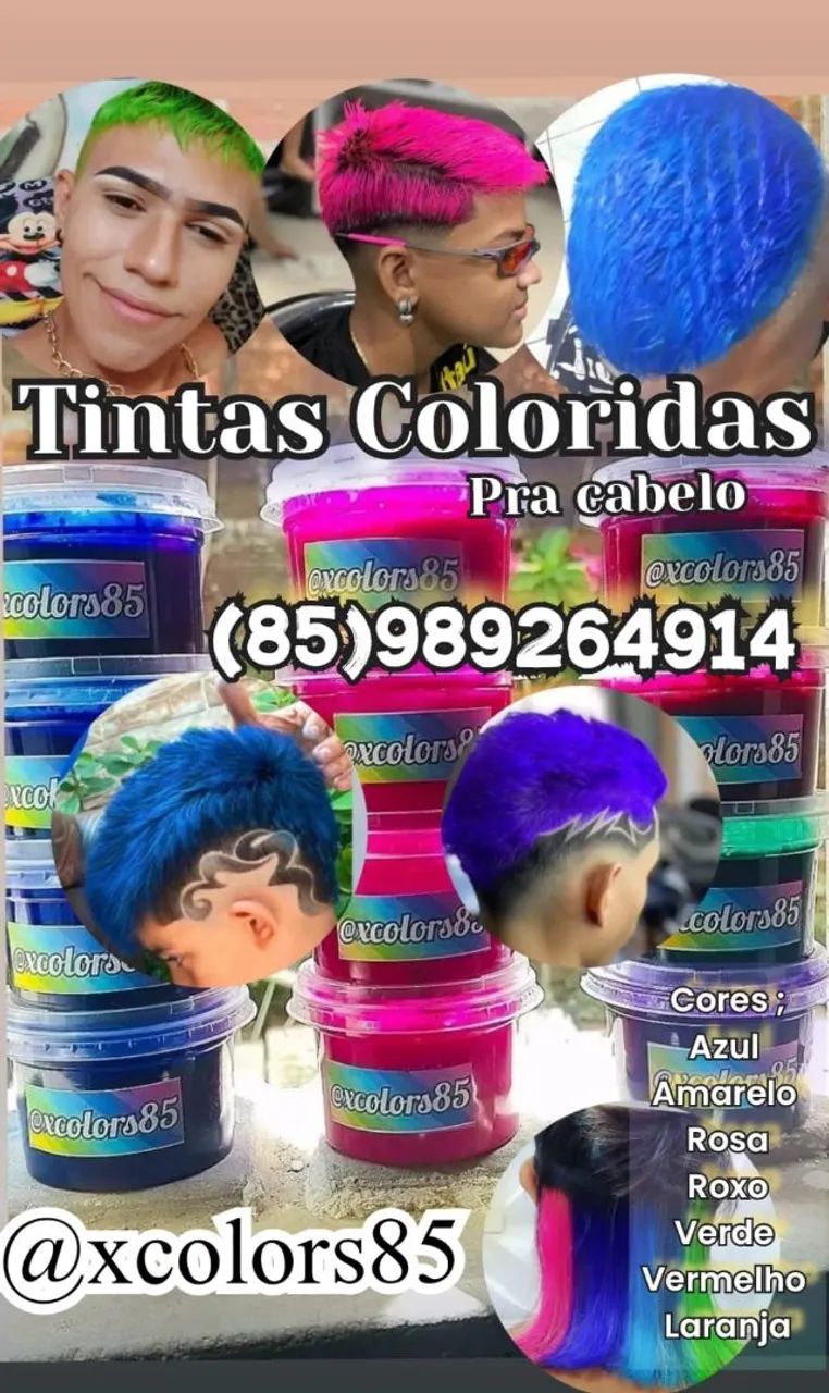 TINTAS COLORS P CABELO - Foto 2
