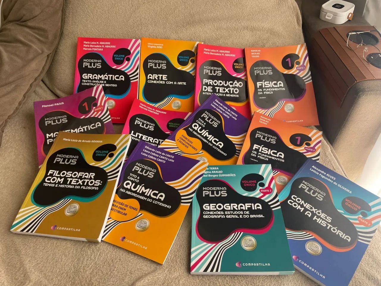 Livros didáticos Moderna Plus - Ensino médio