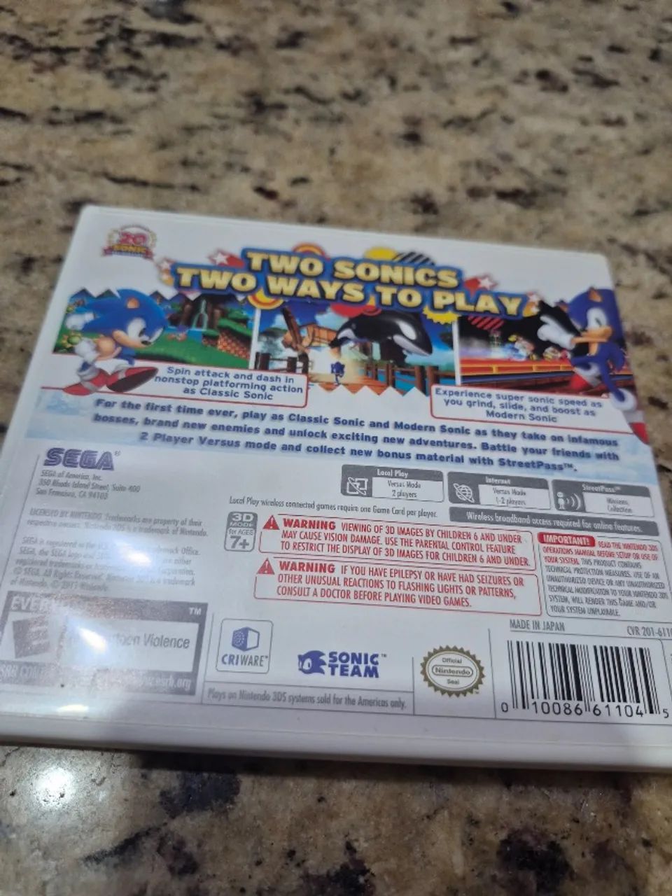 Sonic Generations 3DS - Foto 2