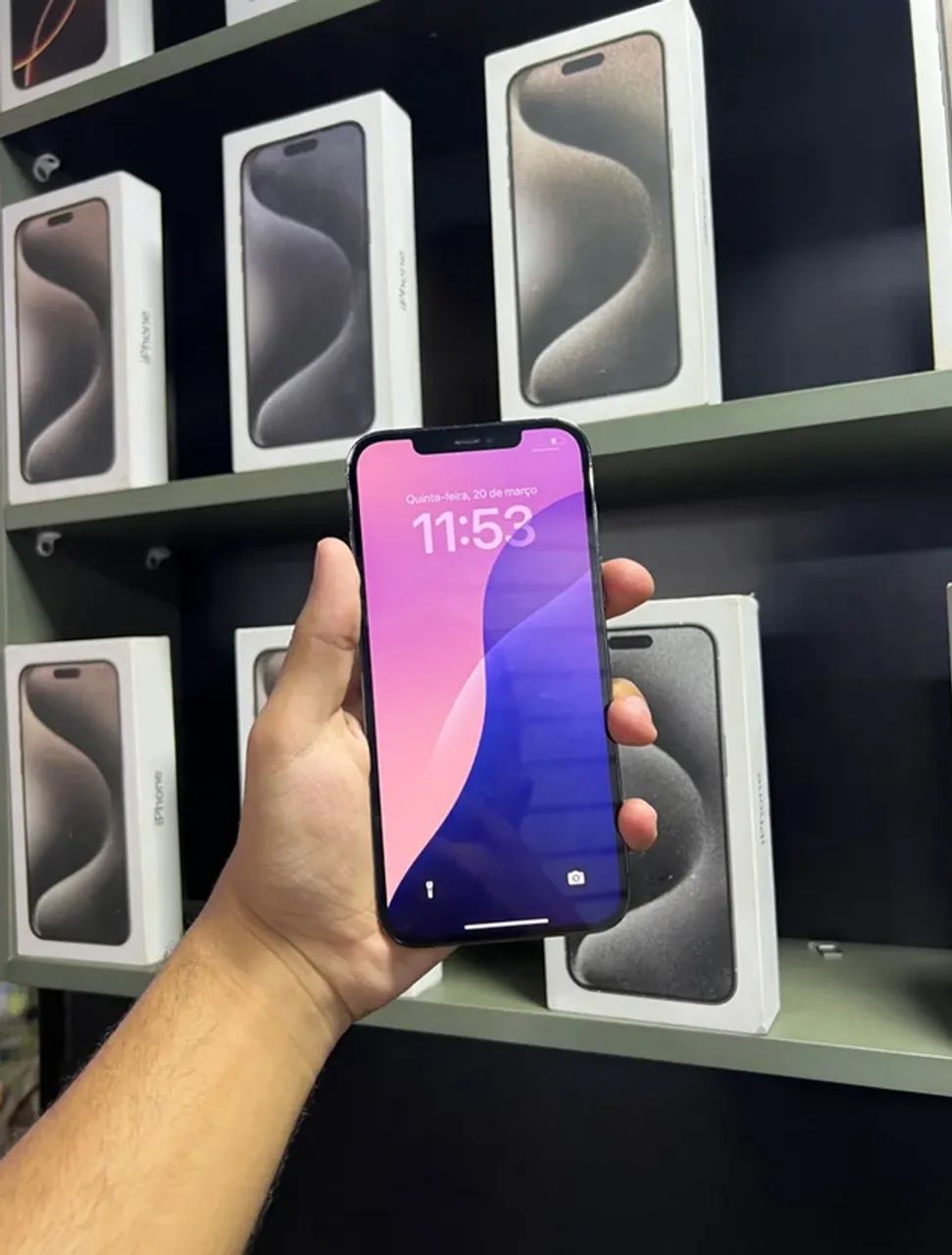 IPHONE 12 Pro Max 512 GB - Todo Original - Celulares e Smartphones